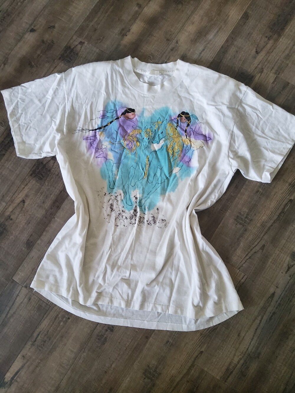 Vintage 80s/90s Single Stitch Native American Tee